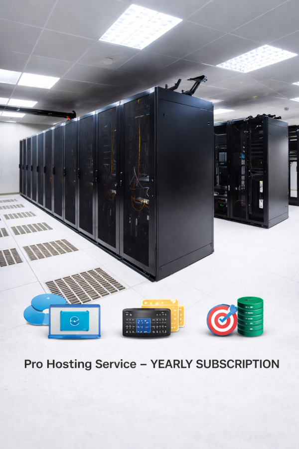 Pro Hosting Service - YEARLY SUBSCRIPTION
